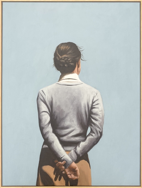DEGLIN Bart - Girl in blue